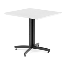 Stůl SANNA, 700x700x720 mm, černá/bílá