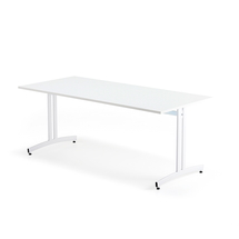 Stůl SANNA, 1800x800x720 mm, bílá