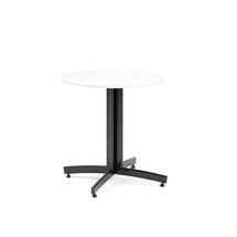 Kulatý stůl SANNA, Ø700x720 mm, černá/bílá