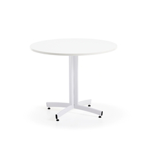 Kulatý stůl SANNA, Ø900x720 mm, bílá