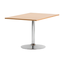 Jednací stůl FLEXUS, rozšiřující díl, 1200x800 mm, buk, chrom