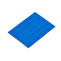 Magnetické štítky, 22x50 mm, modré