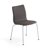 Konferenční židle OTTAWA, šedý potah, šedá