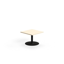 Konferenční stolek VERTICUS, 700x700x500 mm, bříza/černá