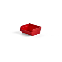 Plastový box AJ 9000, série -76, 96x105x45 mm, červený