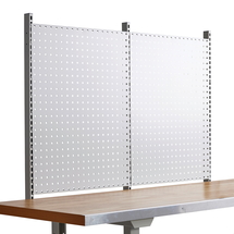 Nástavba k pracovnímu stolu ROBUST/SOLID, 1500 mm, 2 panely na nářadí