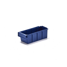 Plastový box DETAIL, 300x115x100 mm, modrý