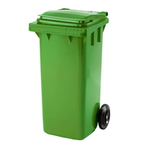 Nádoba na tříděný odpad HENRY, 120 l, zelená