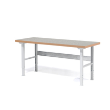 Dílenský stůl SOLID, 2000x800 mm, nosnost 750 kg, vinyl