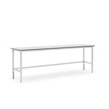 Pracovní stůl MOTION, 2500x600 mm, šedá