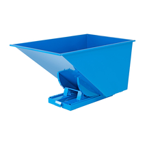 Výklopný kontejner AZURE, 1100 l, modrý