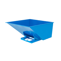 Výklopný kontejner AZURE, 2500 l, modrý