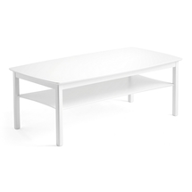 Konferenční stolek MARATHON, 1200x700 mm, bílá