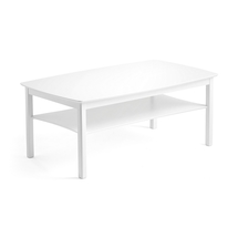 Konferenční stolek MARATHON, 1350x800 mm, bílá
