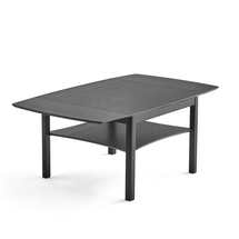 Konferenční stolek MARATHON, sklápěcí, 1350x800 mm, černě mořený dub