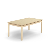 Stůl DECIBEL, 1400x800x590 mm, akustická HPL deska, bříza