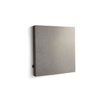 Akustický panel POLY, čtverec, 600x600x56 mm, nástěnný, hnědá