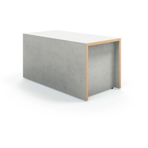 Stupňovité sezení TOGETHER, 800x400x400 mm, betonově šedá