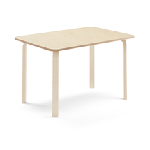 Stůl ELTON, 1200x700x710 mm, bříza, akustické linoleum, béžová